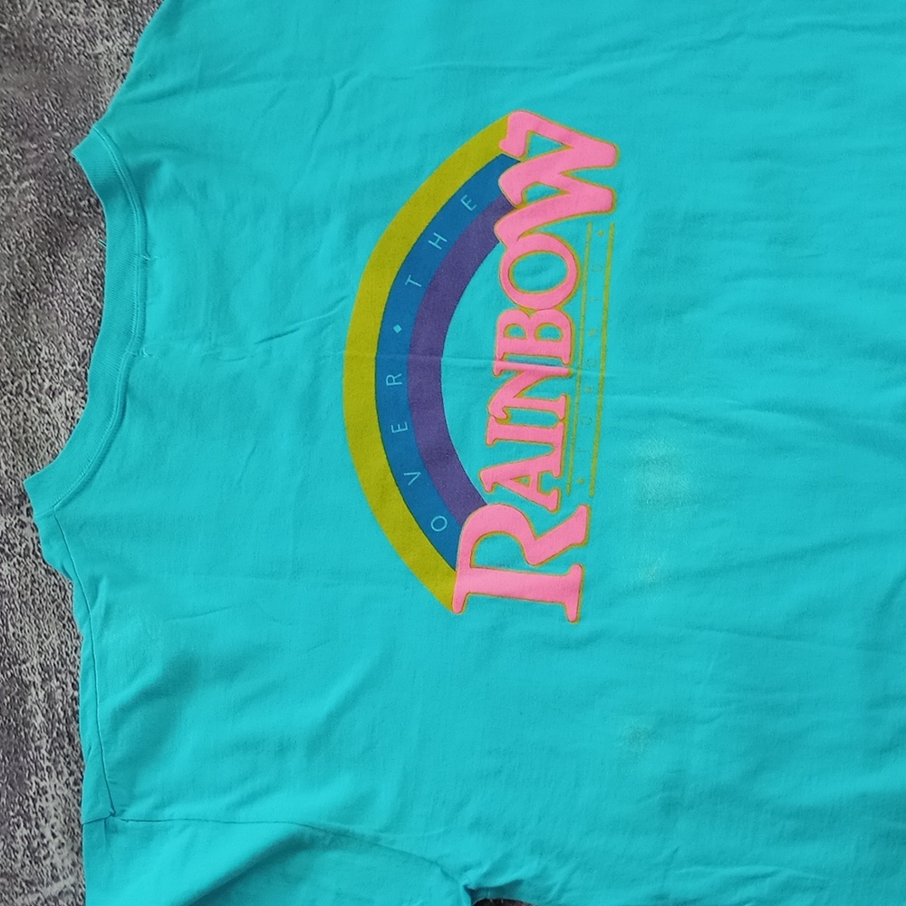 Vintage 90s Over The Rainbow Toronto PROMO Single Stitch T-Shirt UNISEX - Picture 8 of 8